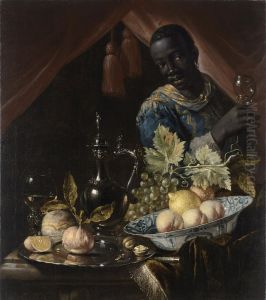 Still Life with Male Figure