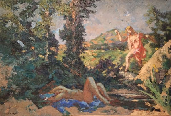 Faune et nymphe - view 1