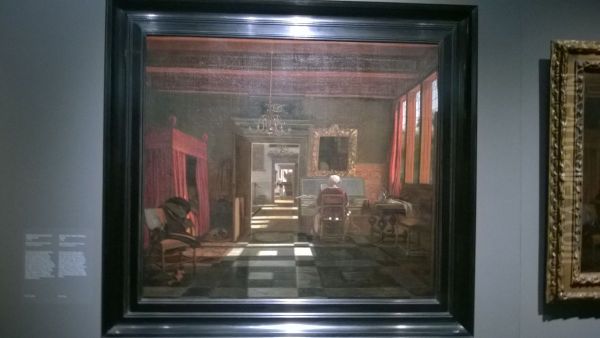 Interior with a Woman playing a Virginal - view 1
