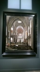 Church Interior by Emanuel de Witte