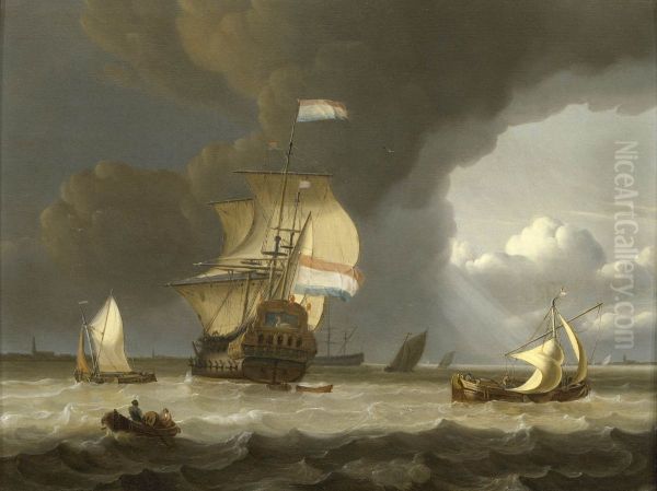 Schepen op de Scheldt - view 1