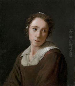 Portrait of a young woman.