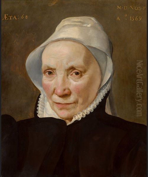 Portrait of an Old Woman - view 1
