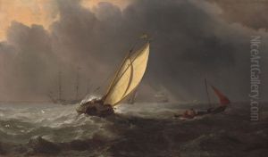 Before the Storm by Willem van de Velde the Youngerand workshop