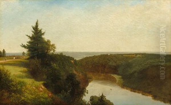 View on the Genesee near Mount Morris - view 1