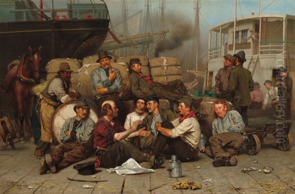 The Longshoremen's Noon - view 1