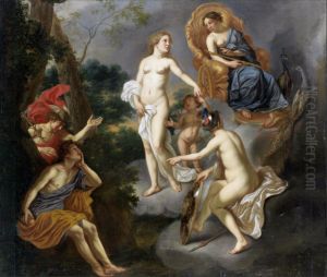 The judgement of Paris by Carel van Savoyen