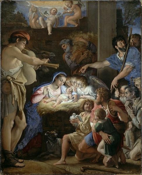 The Adoration of the Shepherds - view 1