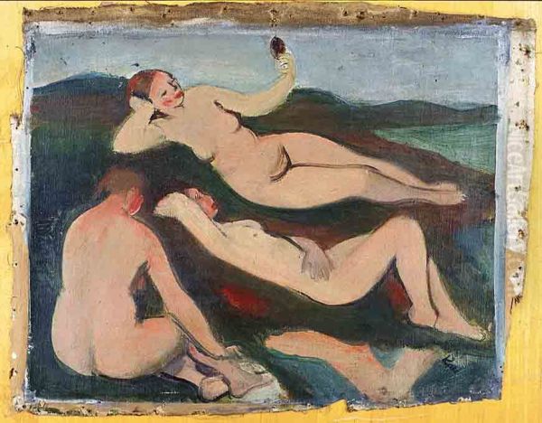 Three Nudes - view 1