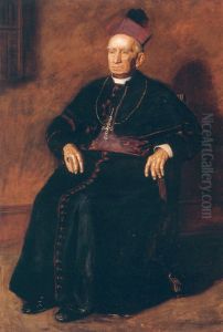Archbishop William Henry Elder by Thomas Cowperthwait Eakins