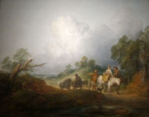 Returning From Market by Thomas Gainsborough