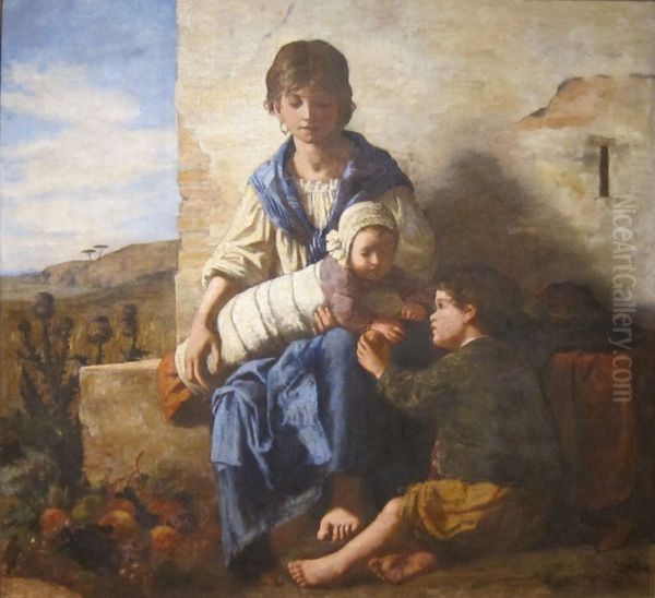 Woman and Children - view 1