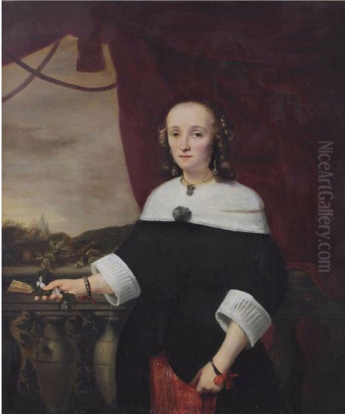 Portrait of Anna Maria van Nutt (1622-1686) - view 1