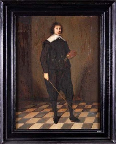 Self-portrait (full-length) - view 1