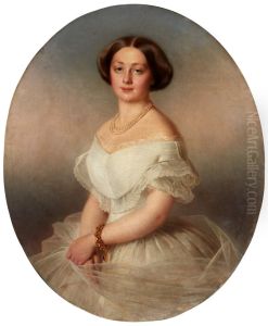 Portrait of a Woman by Richard Lauchert