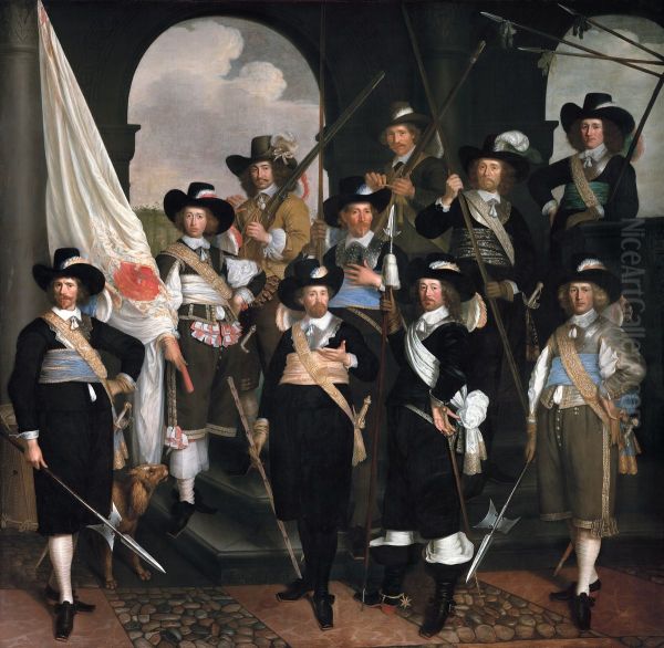 The company of captain Claes Willemsz. Jager - view 1