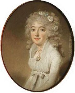 Portrait of Cornelia Catharina Hodshon (1768-1829) by Charles Howard Hodges