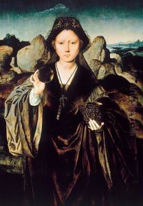 Die Heilige Maria Magdalena / Mansi-Magdalena by Master of the Mansi Magdalen