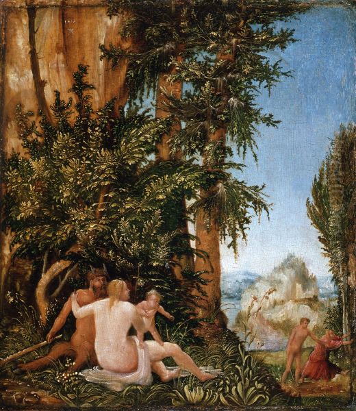 Landscape with Satyr Family - view 1
