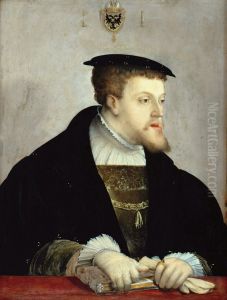 Portrait of Charles V, Holy Roman Emperor (1500-1558) by Christoph Amberger