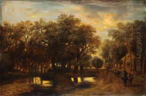 Abendlandschaft Abendlandschaft