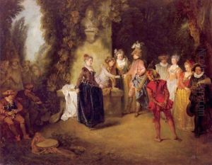 Die franzosische Komodie by Jean-Antoine Watteau