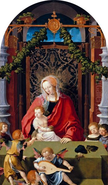 Virgin and Child with Angels - view 1