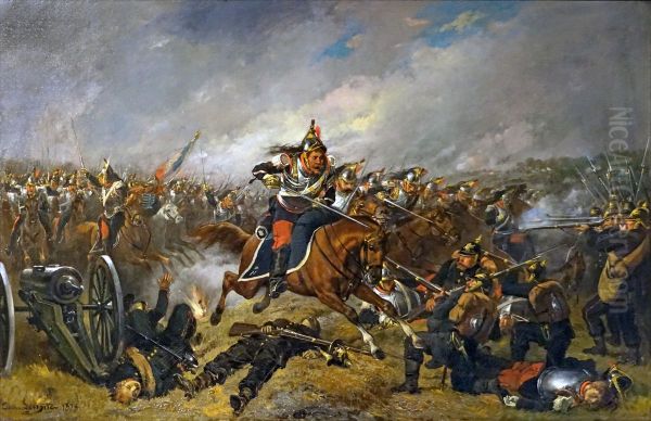 La charge des cuirassiers - view 1