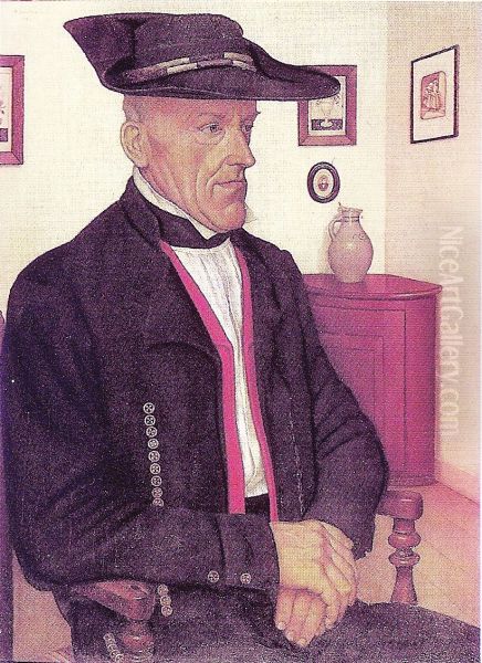 Portrait de Martin Zilliox en costume d'Oberseebach - view 1