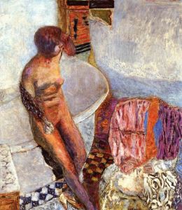 Naked in the bathtub by Pierre Bonnard