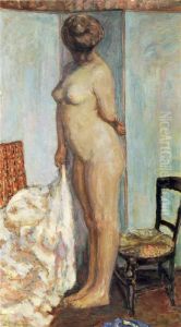 Tall nude by Pierre Bonnard