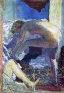 The big blue naked by Pierre Bonnard