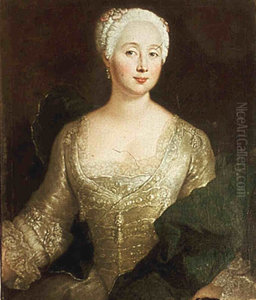 Portrait of Louise Eleonore von Wreech Portrait of Louise Eleonore von Wreech
