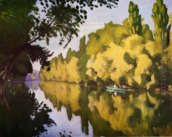 La Varenne Saint-Hilaire, la barque - view 1