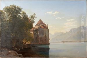 Castle by Lake Geneva