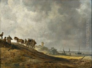 Beach by Jan van Goyen