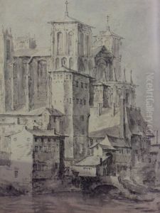 Kathedraal van Lyon (Cathedral of Lyon - Cathedrale de Lyon) by Karel Dujardin