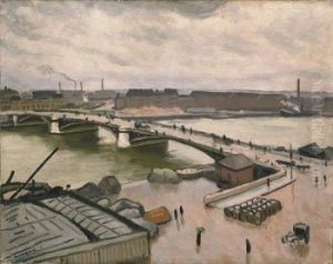 Rouen, quay of Paris by Albert Marquet