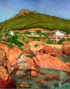 View of Agay, the Red Rocks by Albert Marquet