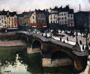 Le Pont-Neuf par temps gris by Albert Marquet