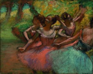 Quatro Bailarinas em Cena
