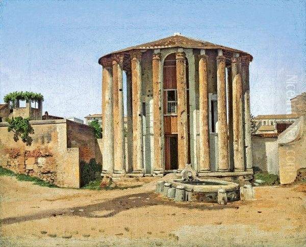 Vesta Temple in Rome - view 1