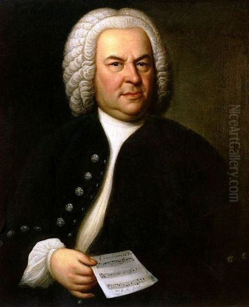 Portrait ofJohann Sebastian Bach - view 1