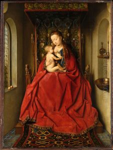 Lucca Madonna by Jan Van Eyck