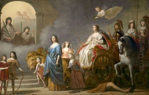 The Triumph of the Winter Queen: Allegory of the Just by Gerard van Honthorst
