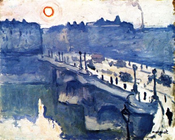 The Seine at Pont-Neuf, Fog Effect - view 1