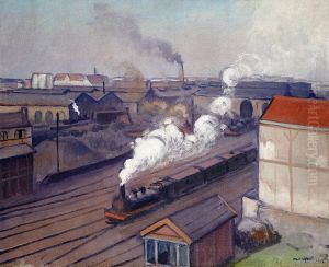 La Gare Montparnasse by Albert Marquet