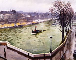 The Seine in Paris by Albert Marquet