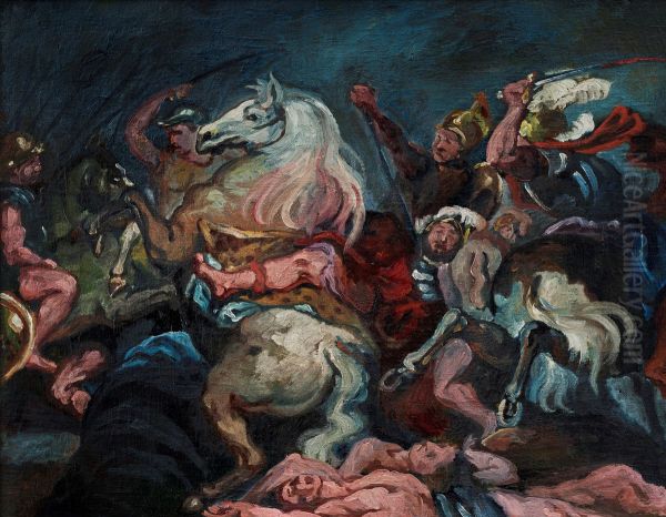The death of Decius Mus (Prado, Madrid) - view 1