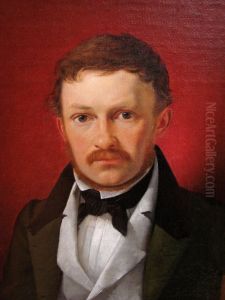Portrait of the architecht M.G.B. Bindesboll